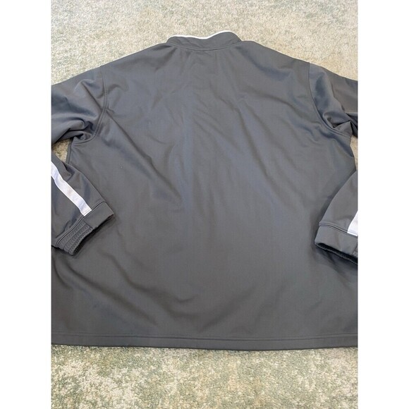 Mens Under Armour Size XL Storm Gray Full Zip Jacket Cold Gear Loose - Picture 2 of 9